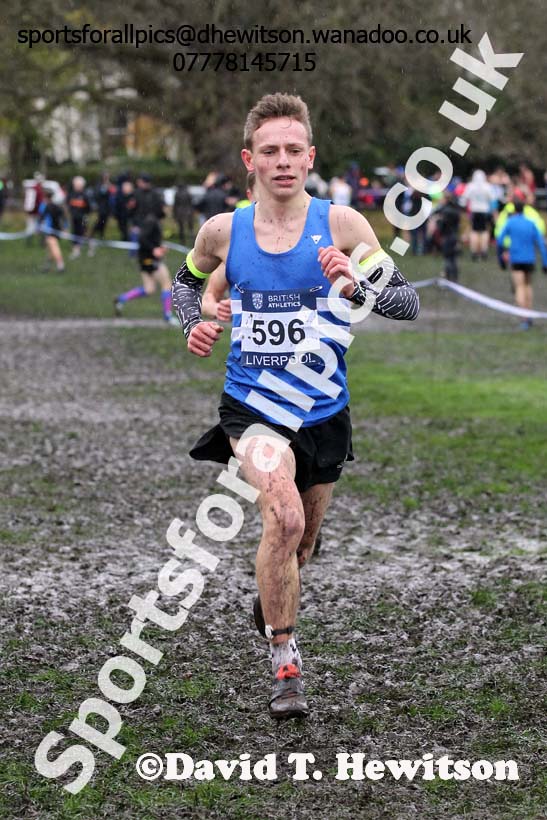 Mens under-17s, British Athletics Liverpool Cross Challenge, Sefton Park, Liverpool. Photo: David T. Hewitson/Sports for All Pics